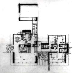 weiss residence louis kahn morton plan